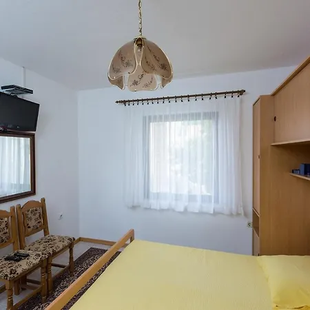In Okrug Gornji With Sea View, Balcony, Air Conditioning, Wifi 5165-1 公寓 *
