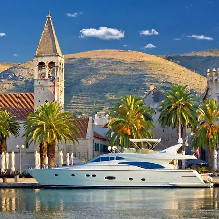 Apartman In Okrug Gornji With Sea View, Balcony, Air Conditioning, Wifi 5165-1 Trogir
